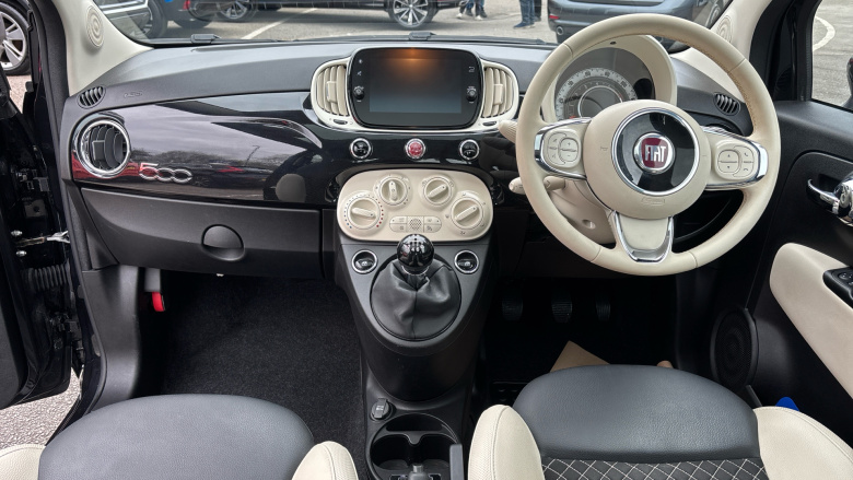 Fiat 500 1.0 Mild Hybrid Dolcevita [Part Leather] 3dr Petrol Hatchback